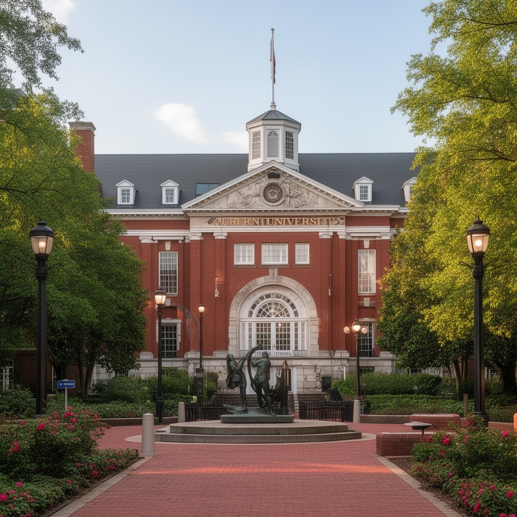 AI-generated illustration of Auburn University