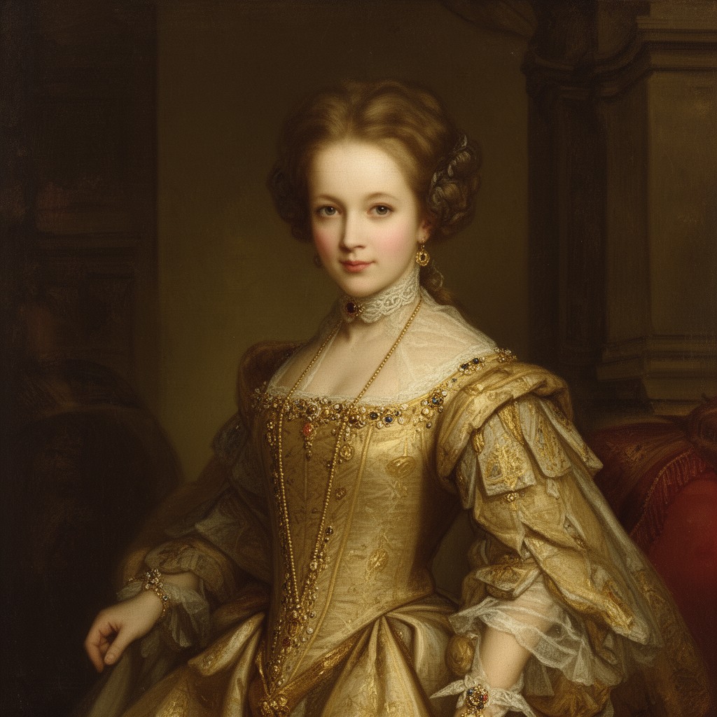 AI-generated illustration of Elisabeth of France