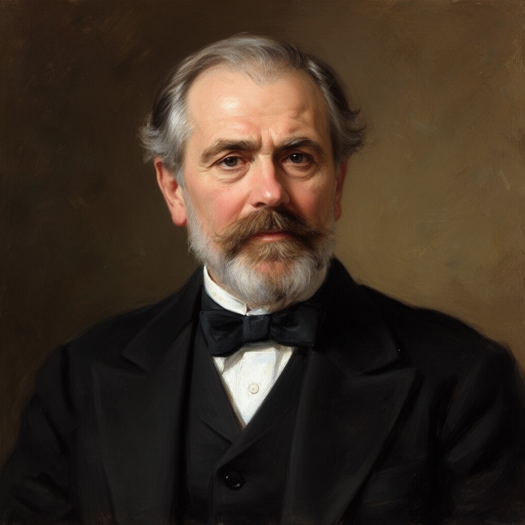 AI-generated illustration of Auguste De Gas