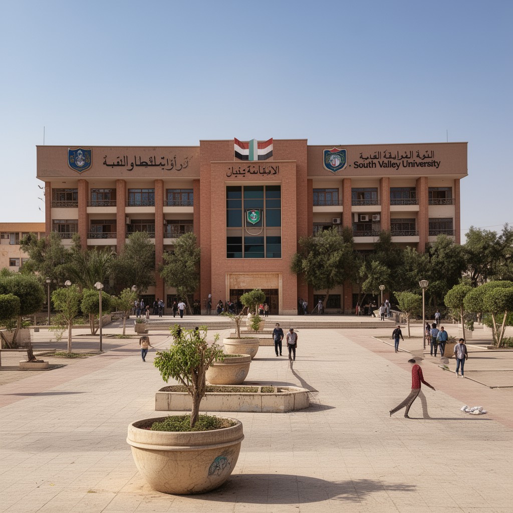 AI-generated illustration of South Valley University