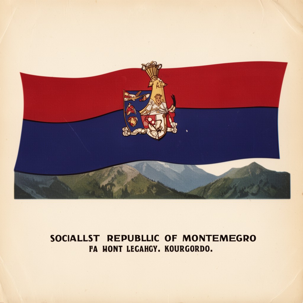 AI-generated illustration of Socialist Republic of Montenegro