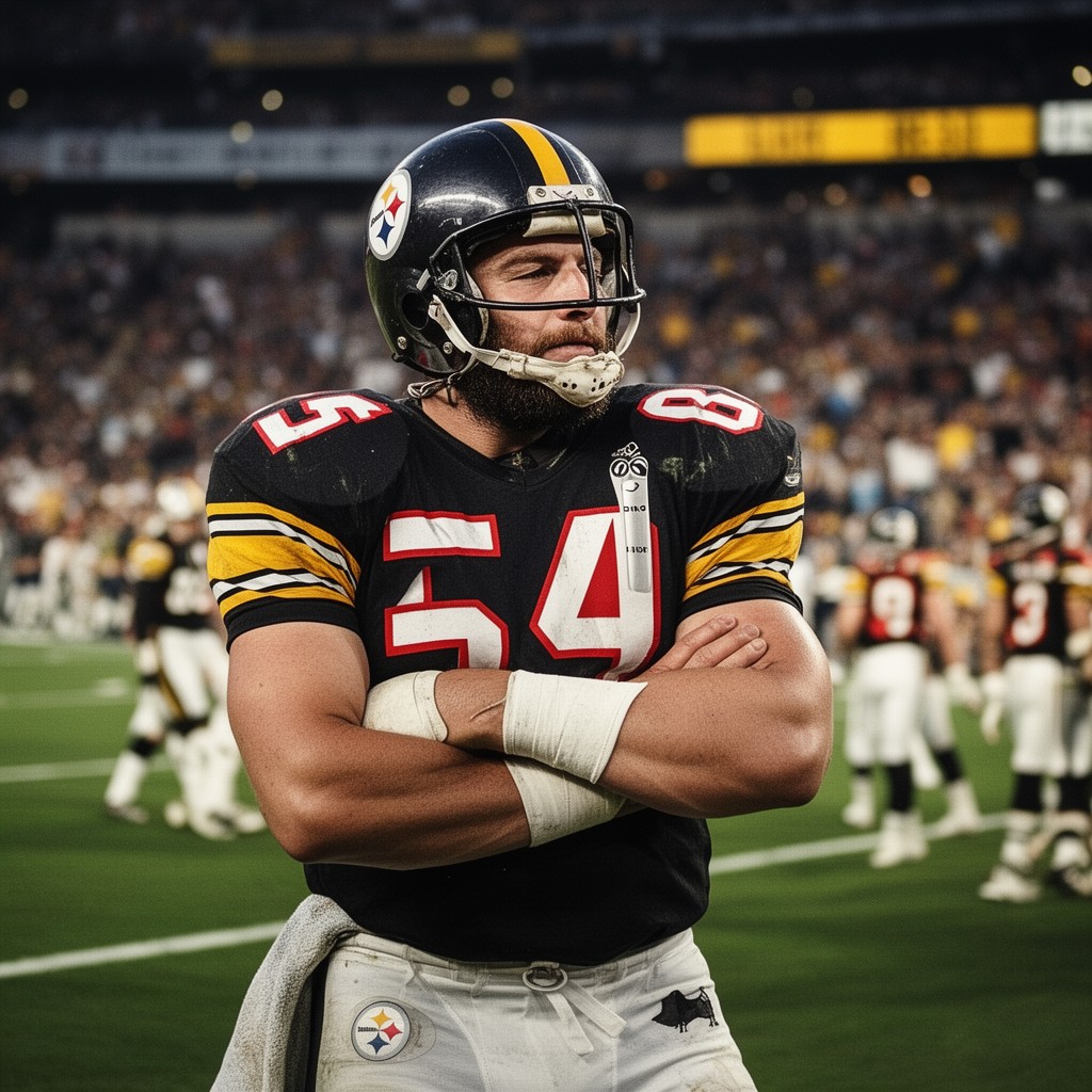 AI-generated illustration of Jack Lambert