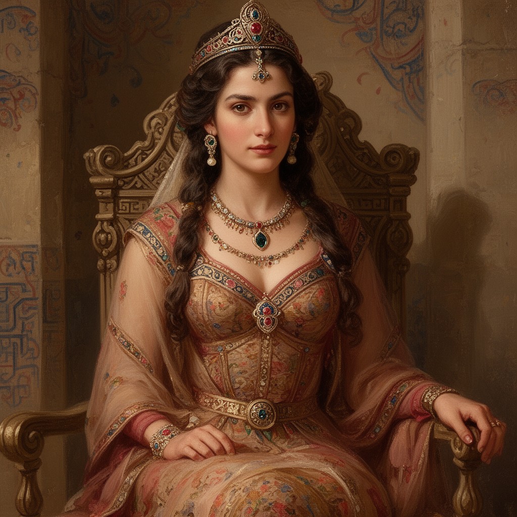 AI-generated illustration of Cassandane