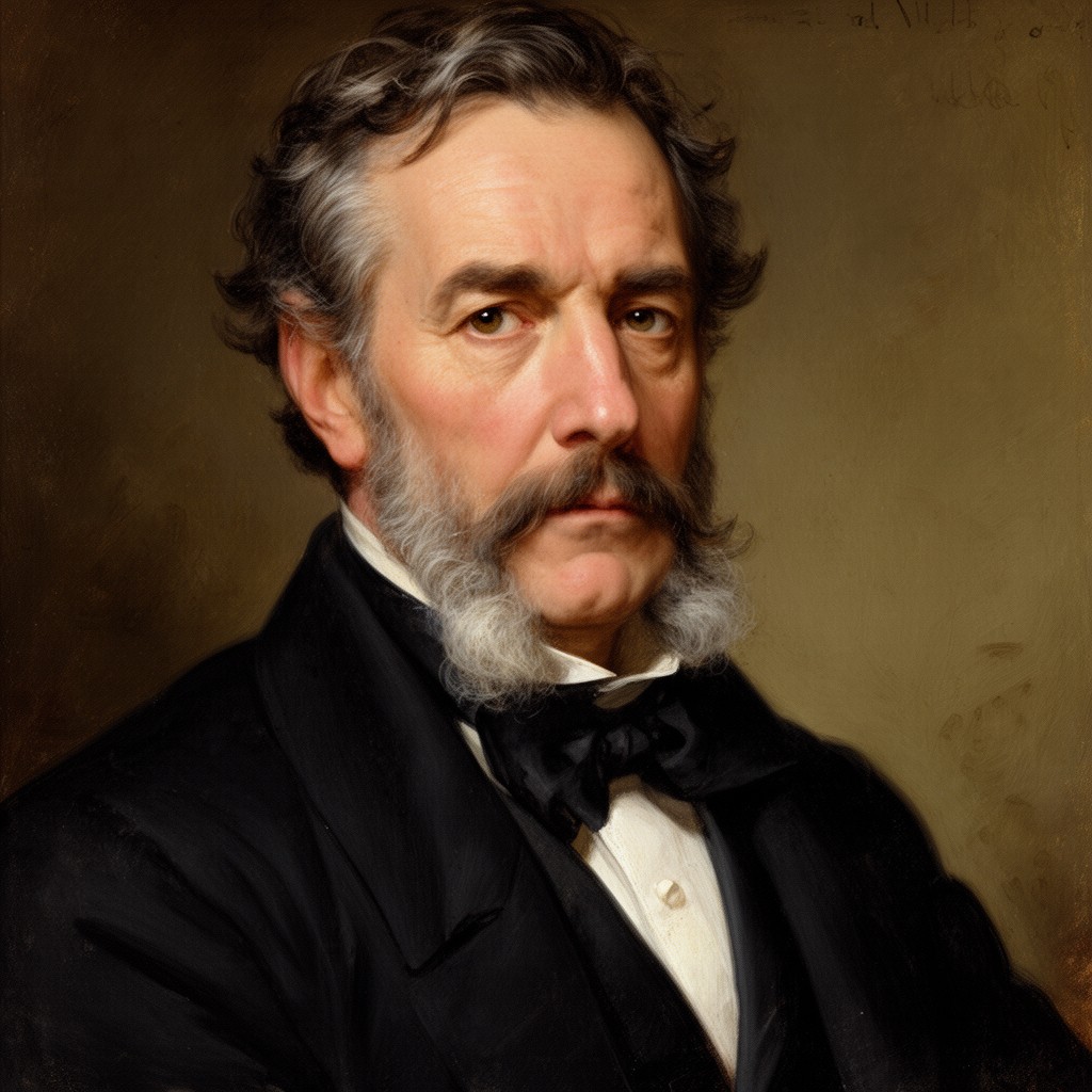 AI-generated illustration of Samuel Wilberforce