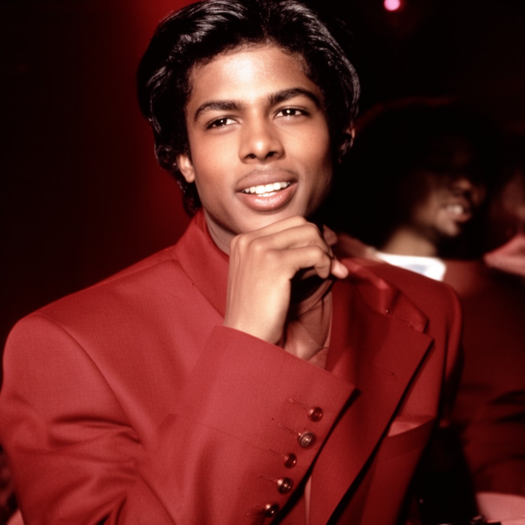 AI-generated illustration of Marlon Jackson