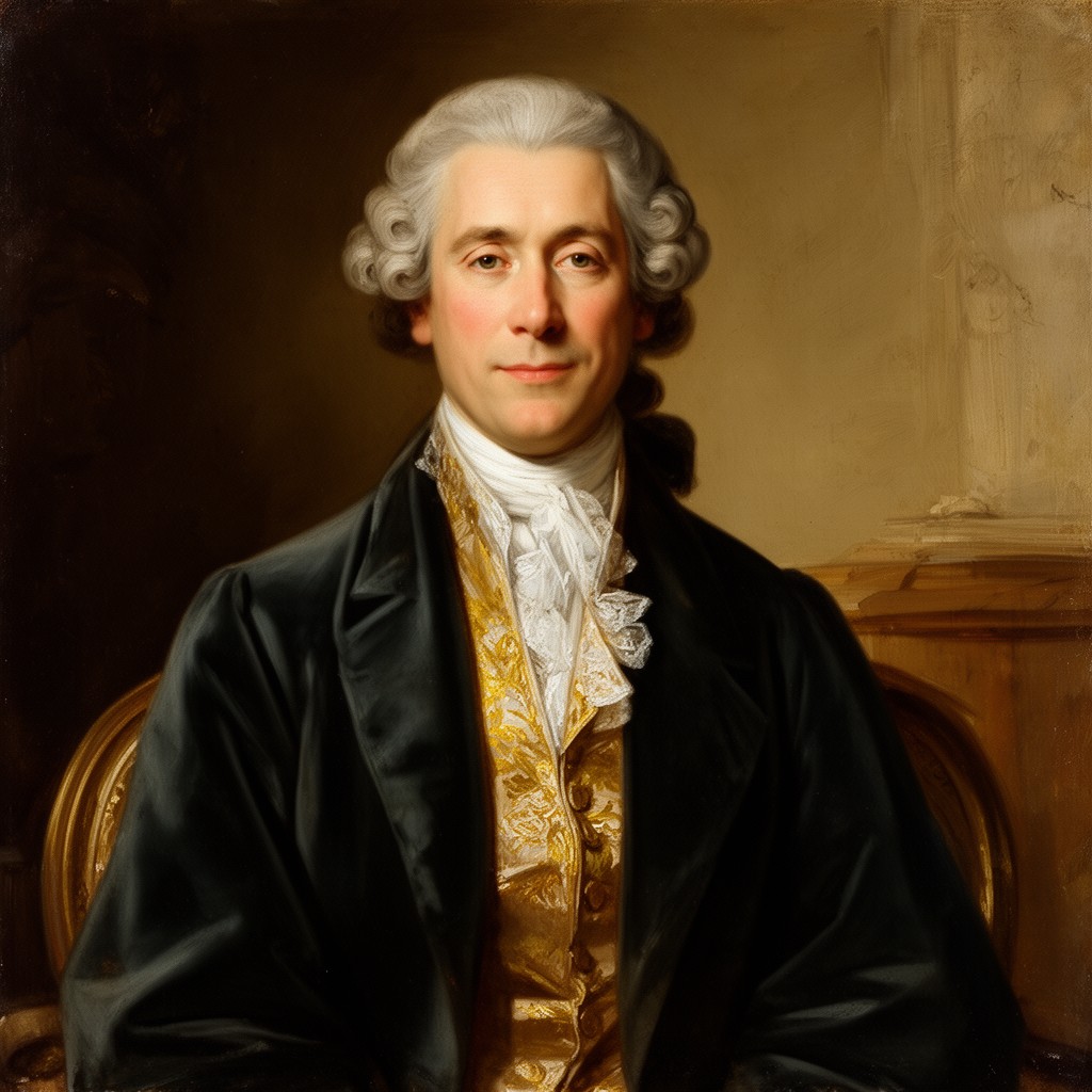 AI-generated illustration of John Perceval, 2nd Earl of Egmont