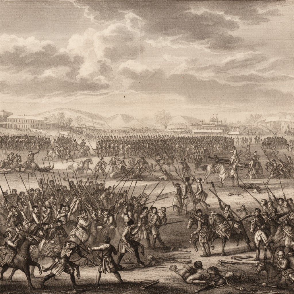 AI-generated illustration of Battle of Rocoux