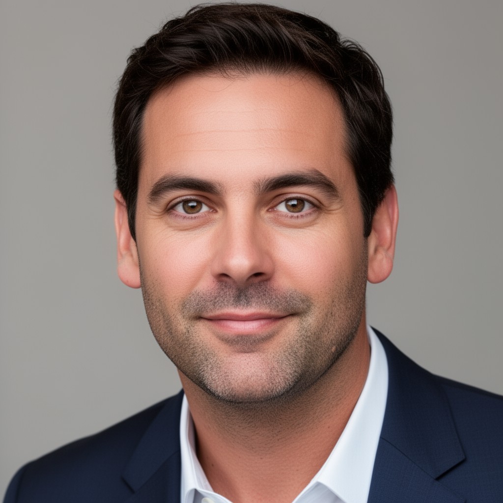 AI-generated illustration of Monte Lipman