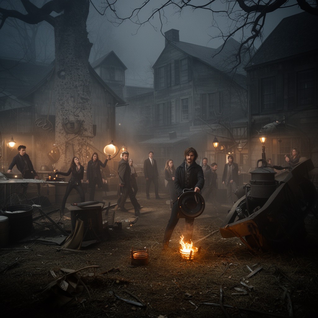 AI-generated illustration of Sleepy Hollow (TV series)