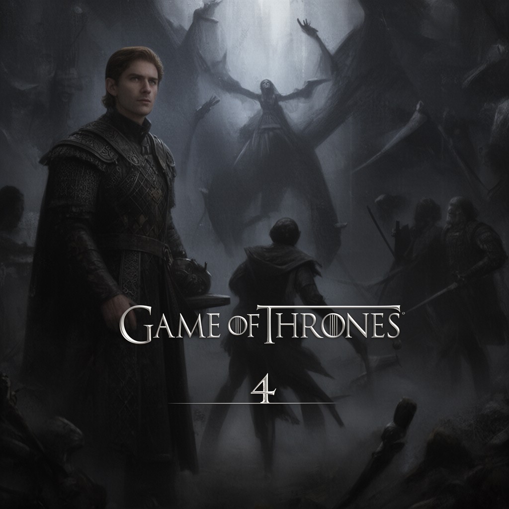 AI-generated illustration of Game of Thrones season 4