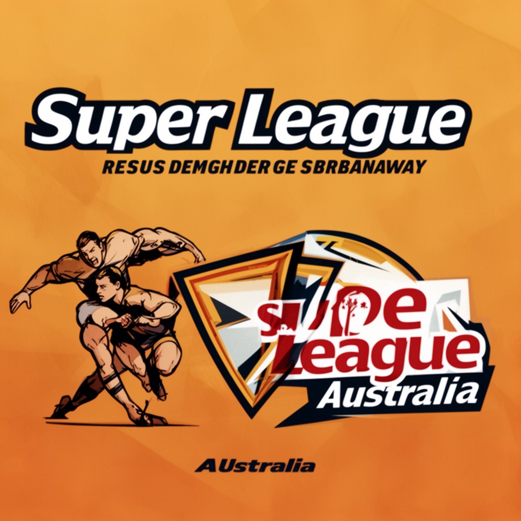 AI-generated illustration of Super League (Australia)