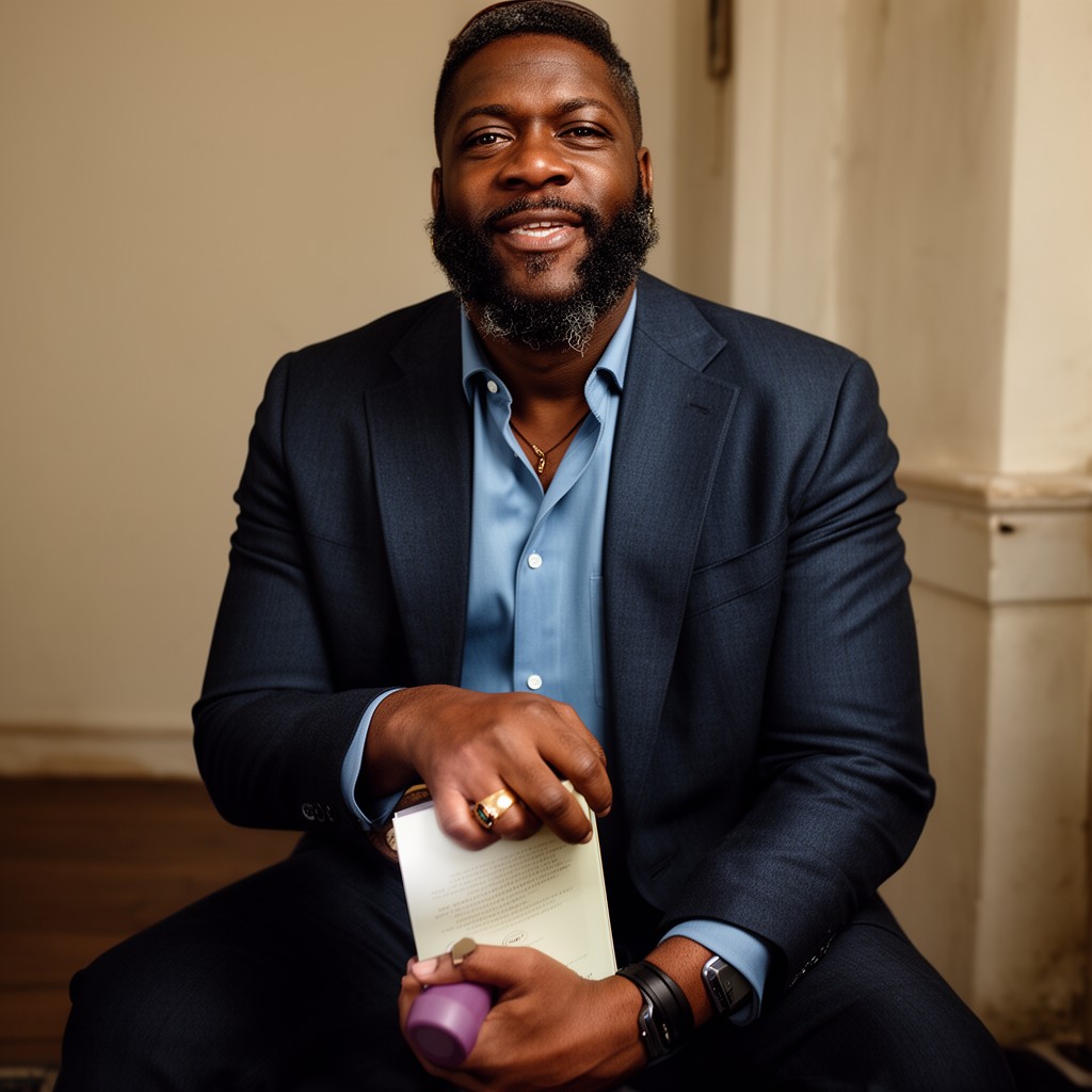 AI-generated illustration of Marlon James