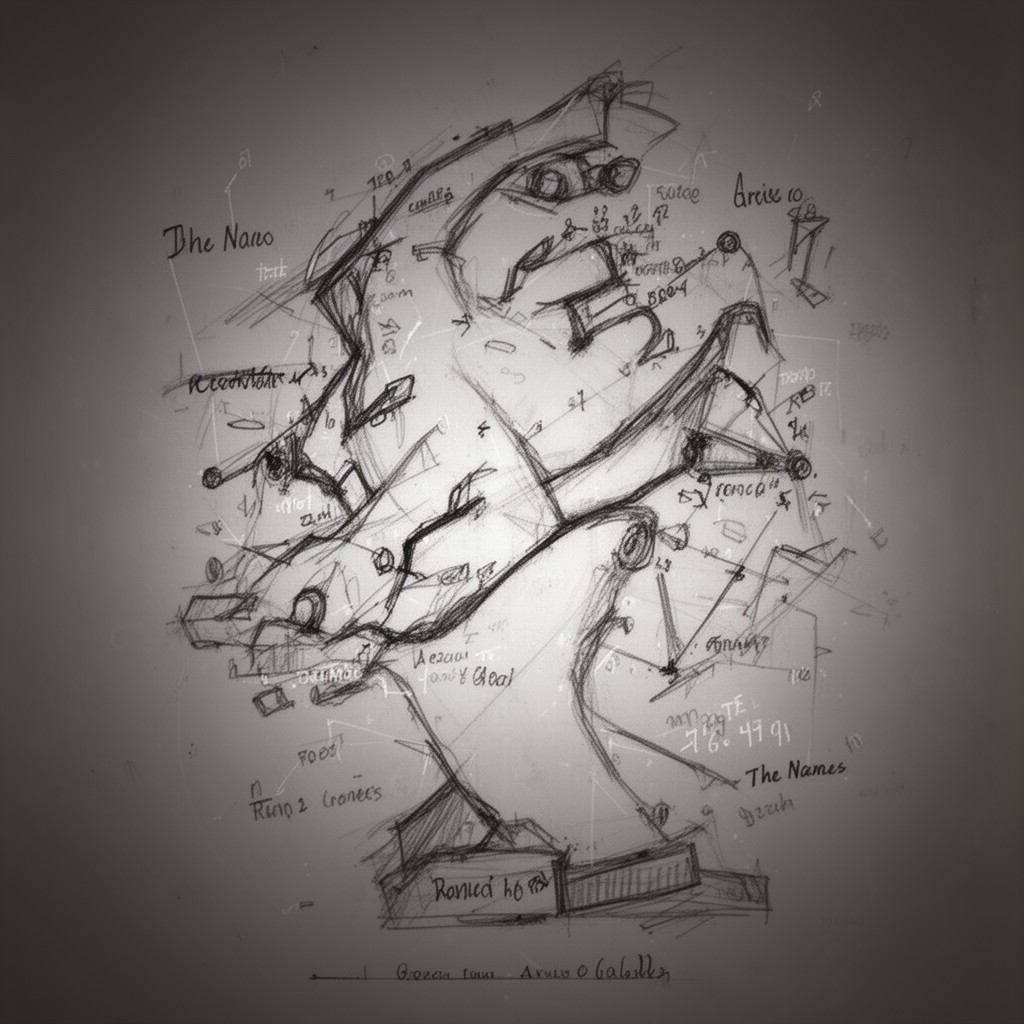 AI-generated illustration of The Names