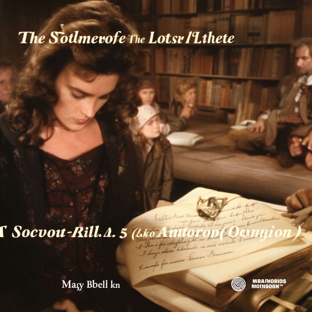 AI-generated illustration of The Scarlet Letter (1973 film)