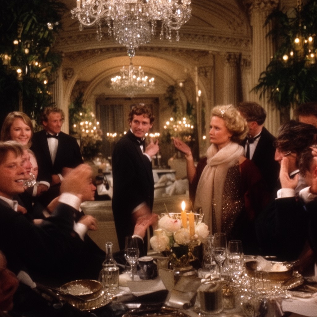 AI-generated illustration of The Great Gatsby (1974 film)