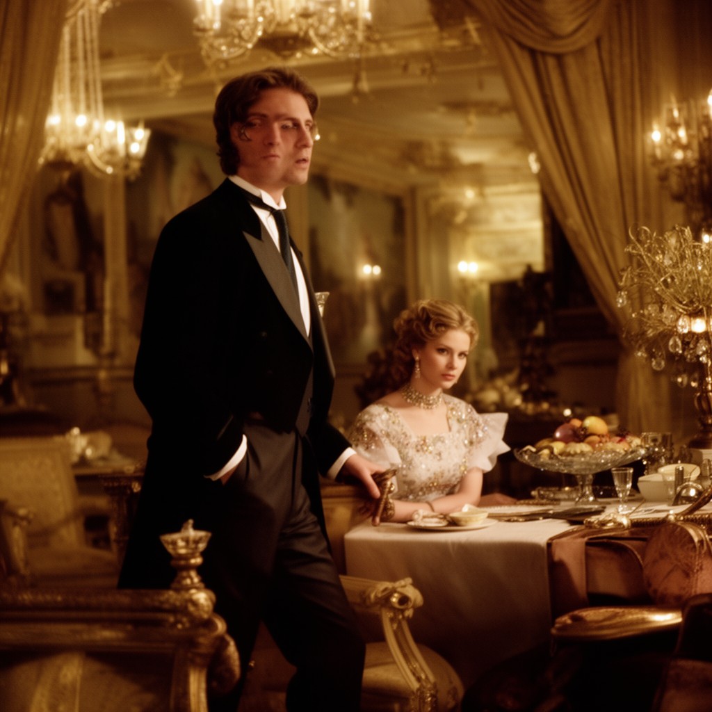 AI-generated illustration of The Great Gatsby (2000 film)
