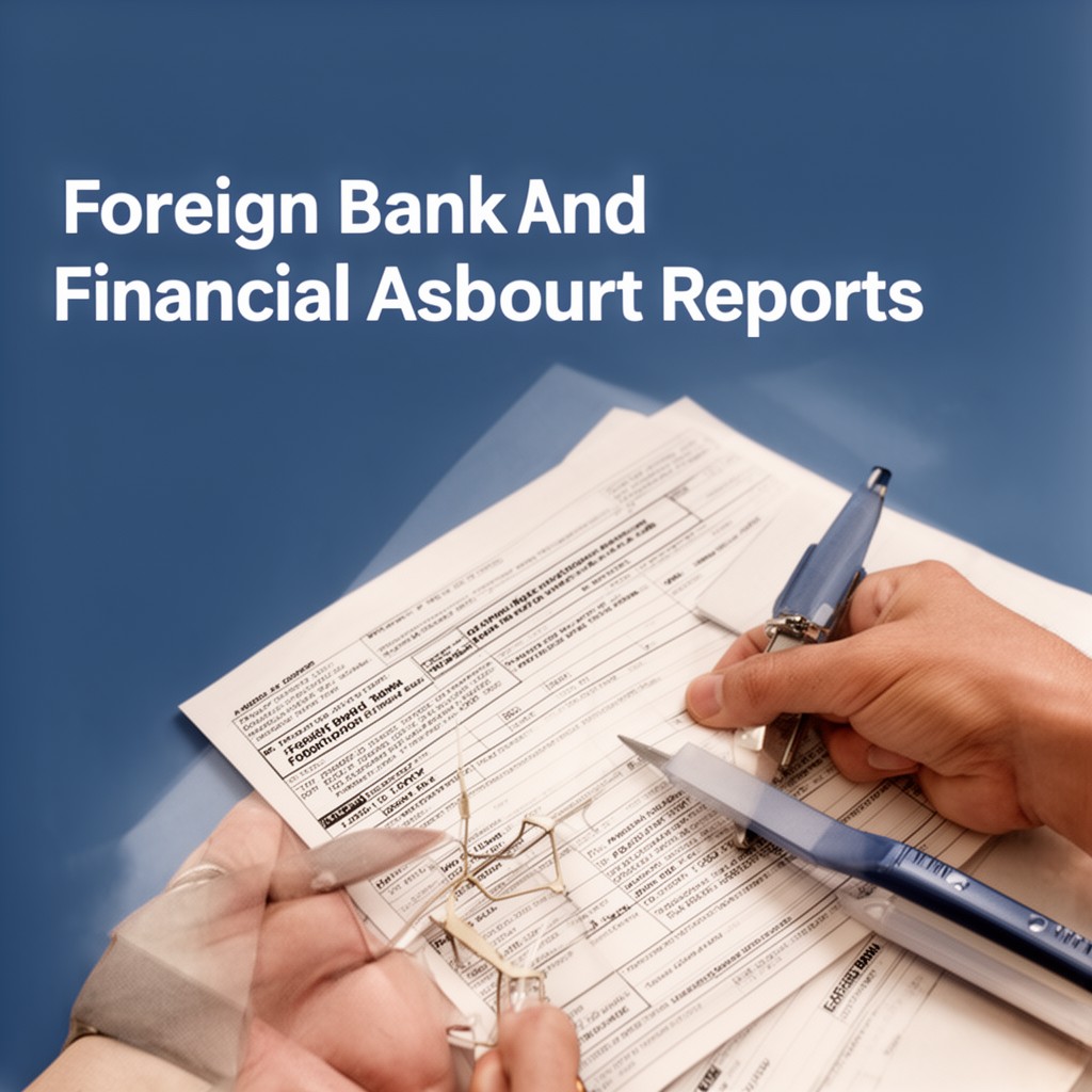 AI-generated illustration of Foreign Bank and Financial Accounts Reports