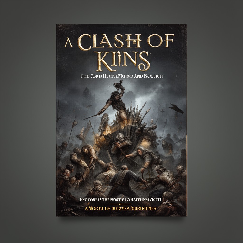 AI-generated illustration of A Clash of Kings