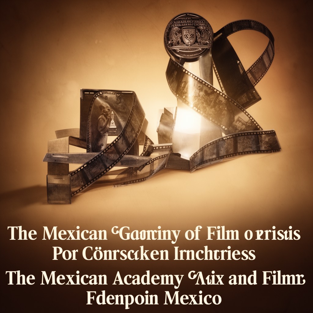 AI-generated illustration of Mexican Academy of Film Arts and Sciences