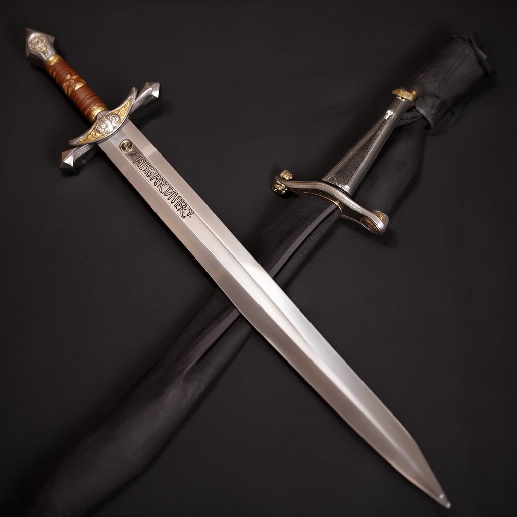 AI-generated illustration of Excalibur