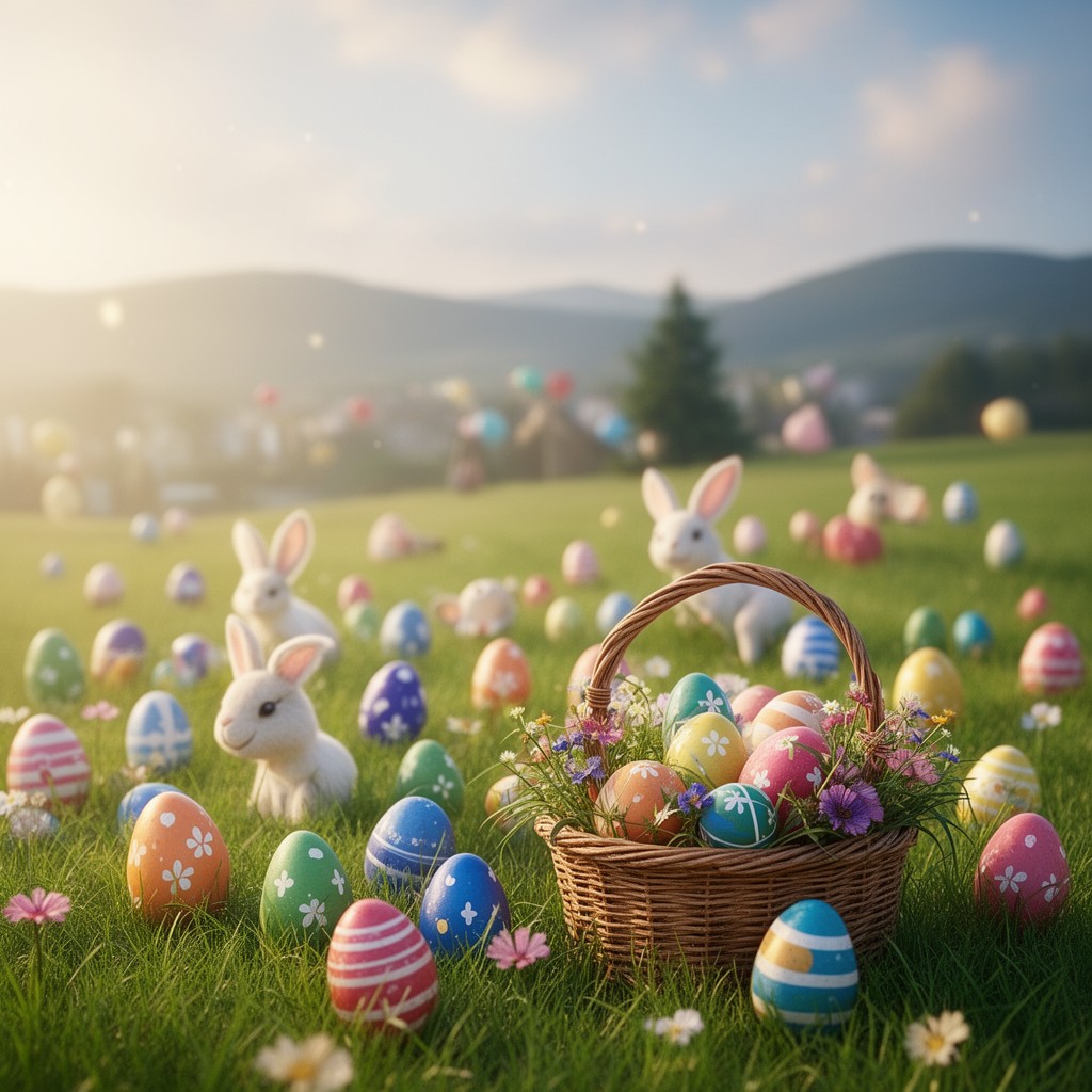 AI-generated illustration of Easter