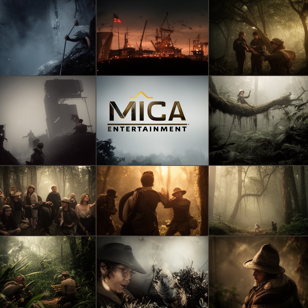 AI-generated illustration of MICA Entertainment