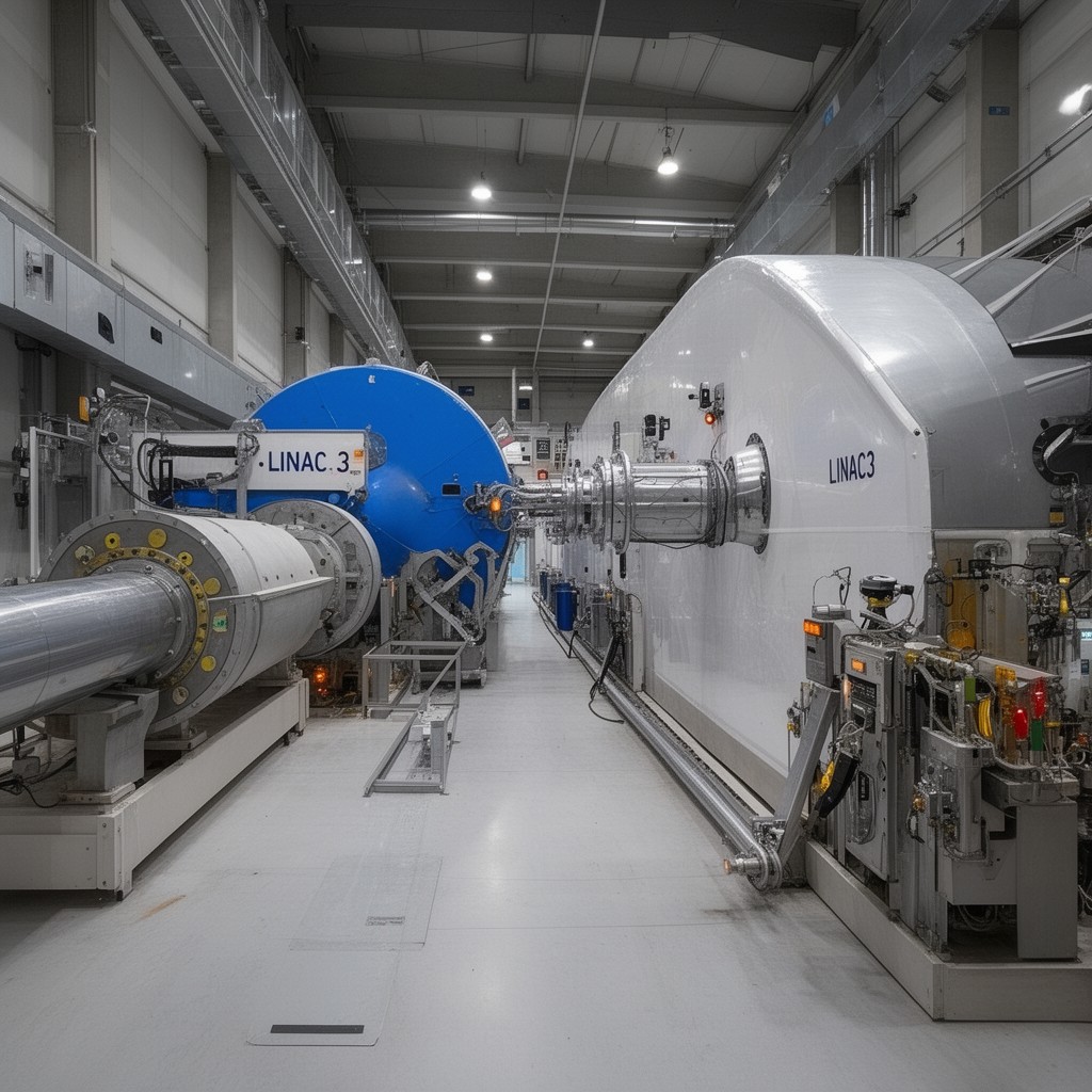 AI-generated illustration of LINAC3