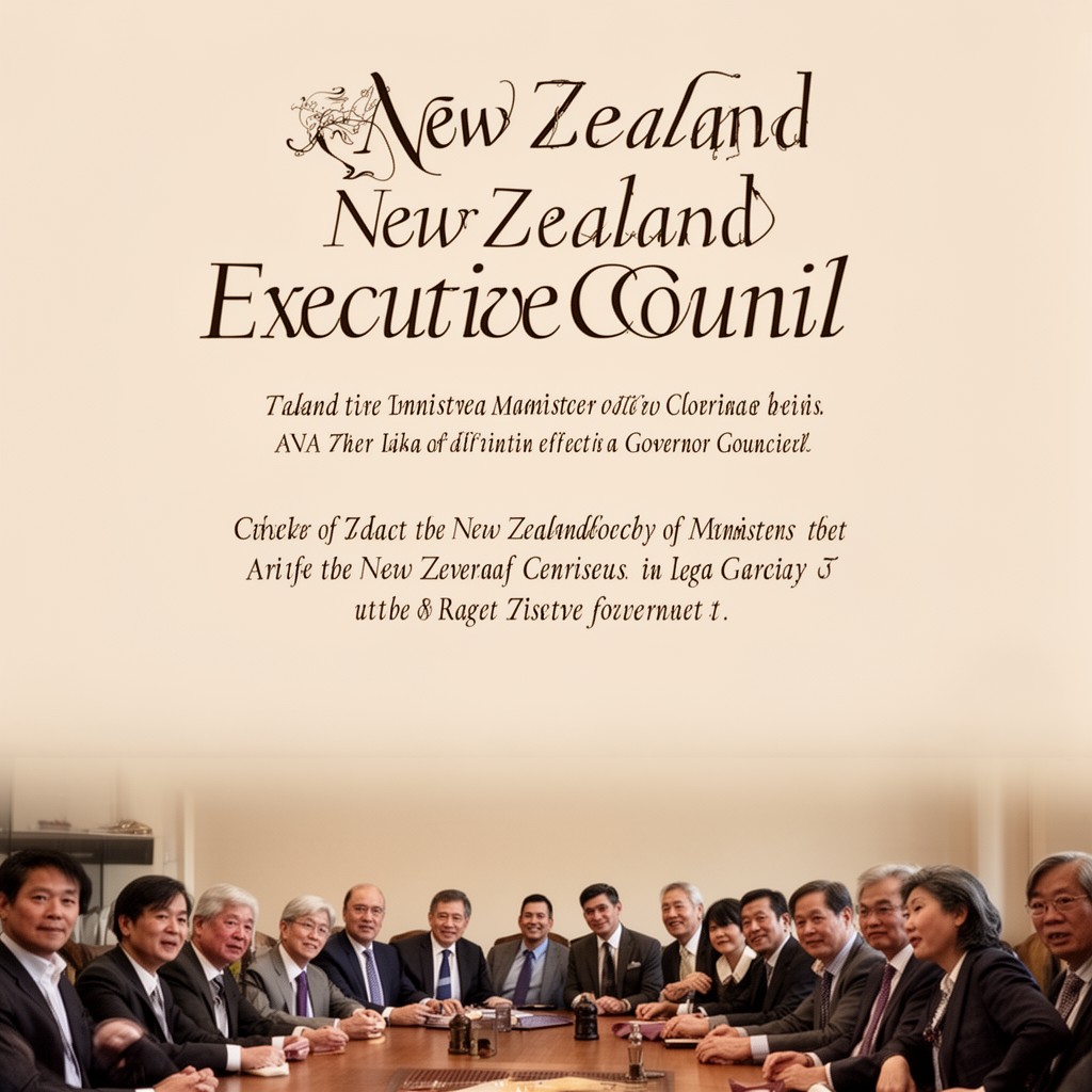 AI-generated illustration of New Zealand Executive Council