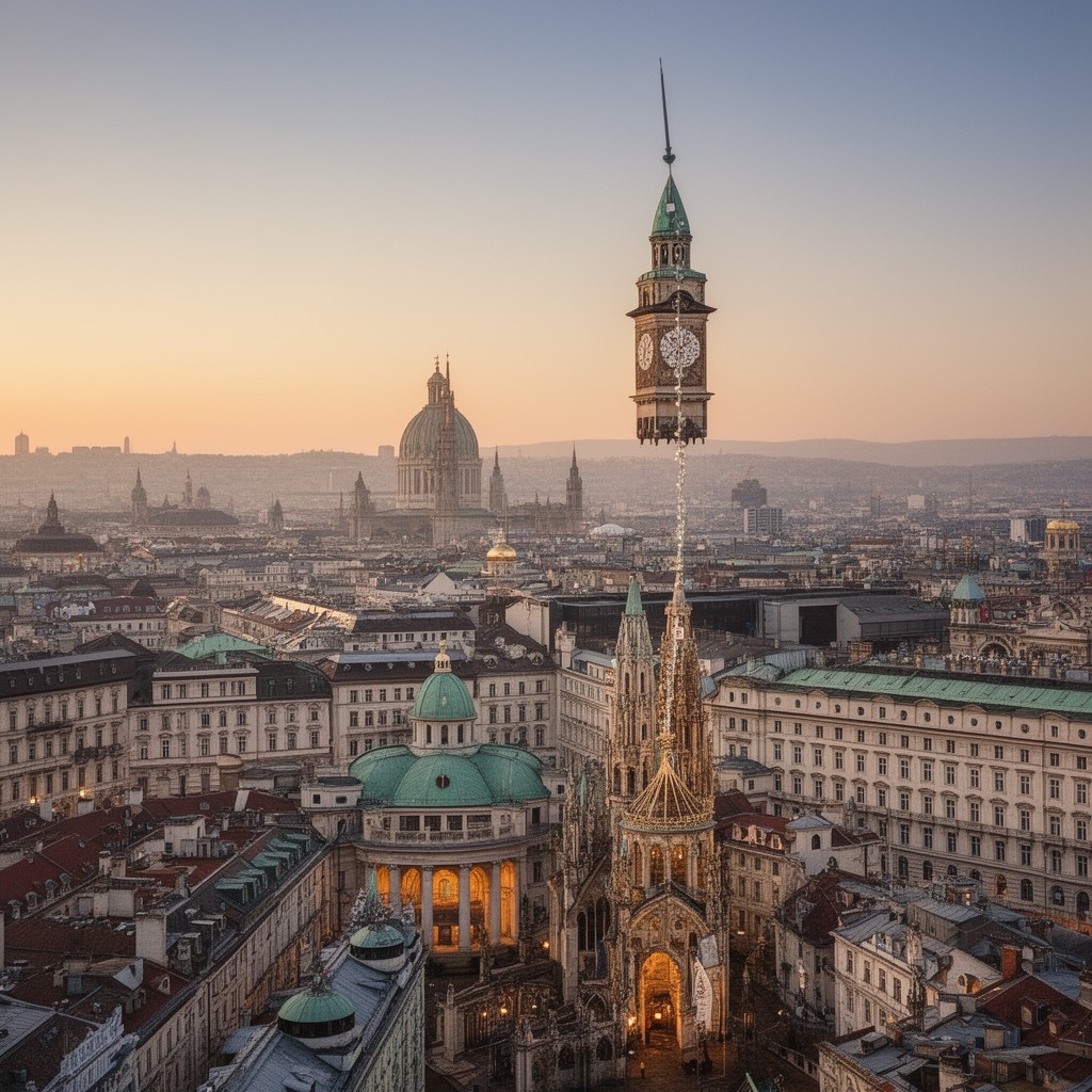 AI-generated illustration of Innere Stadt