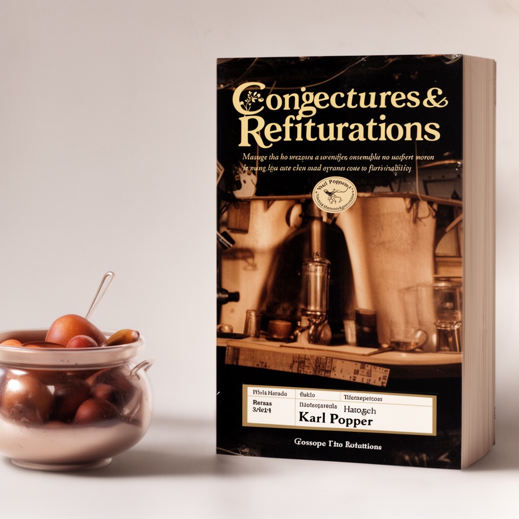 AI-generated illustration of Conjectures and Refutations
