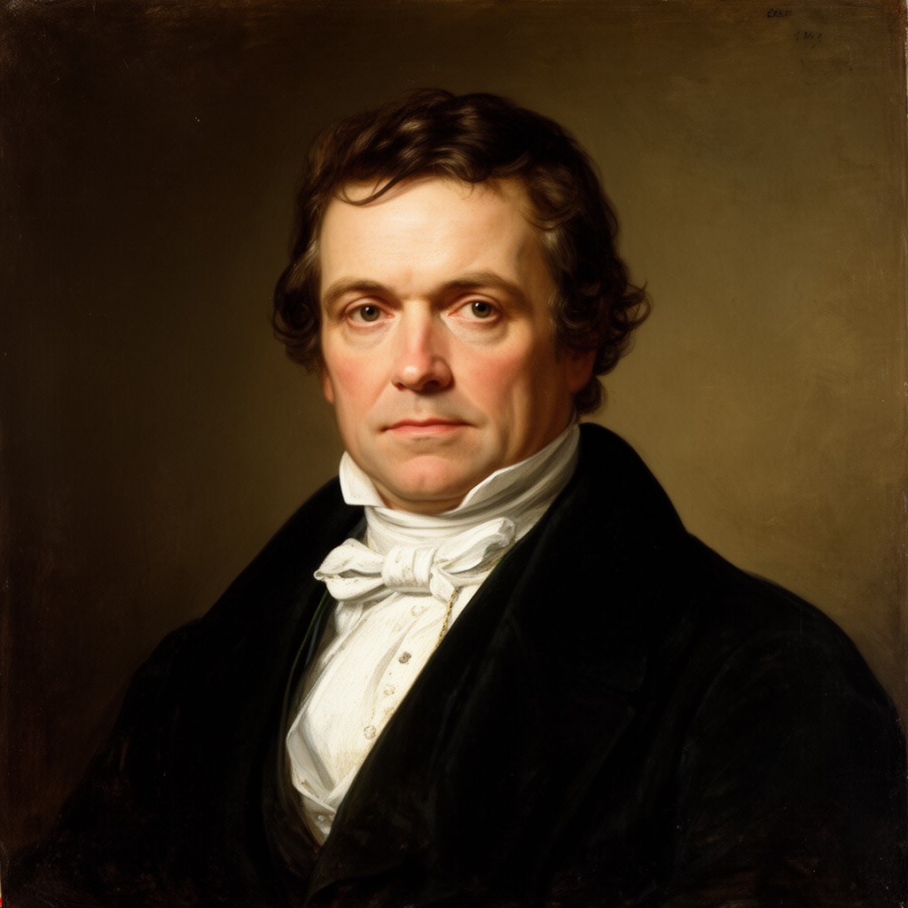AI-generated illustration of Nathaniel Hawthorne