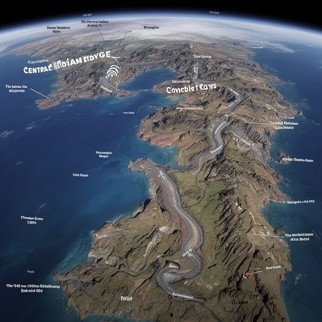 AI-generated illustration of Central Indian Ridge