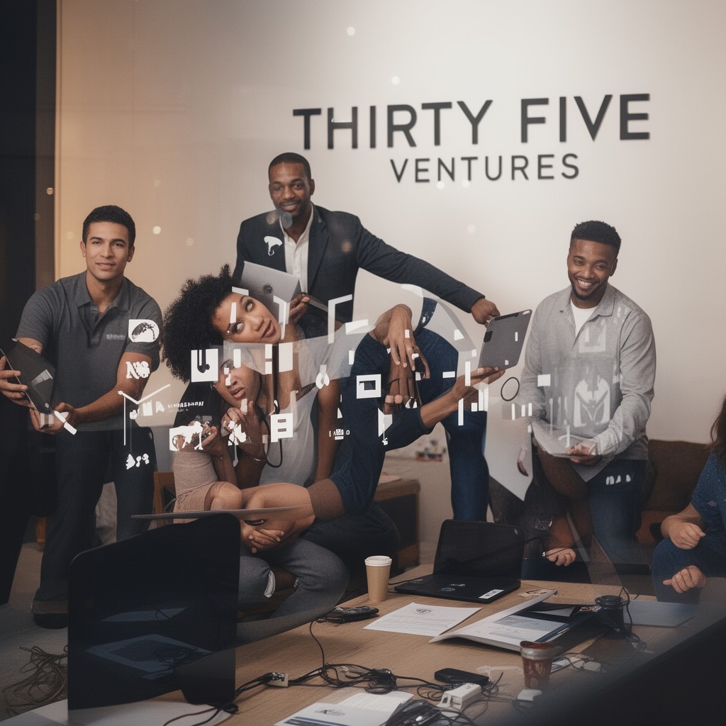 AI-generated illustration of Thirty Five Ventures