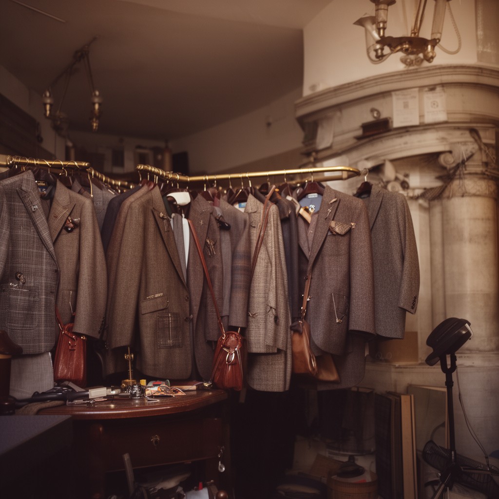 AI-generated illustration of Savile Row