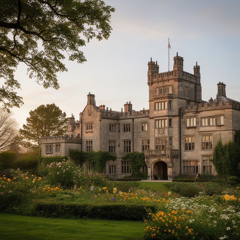 AI-generated illustration of Hughenden Manor