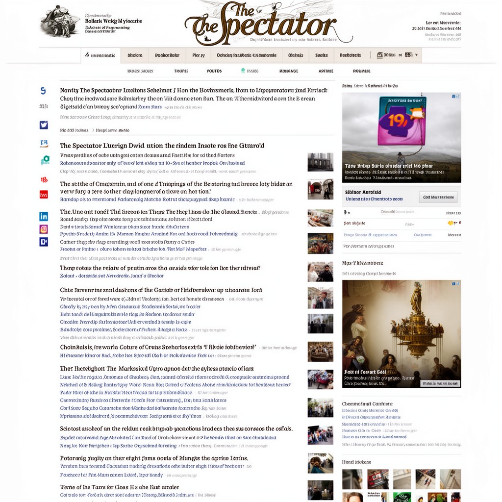 AI-generated illustration of The Spectator