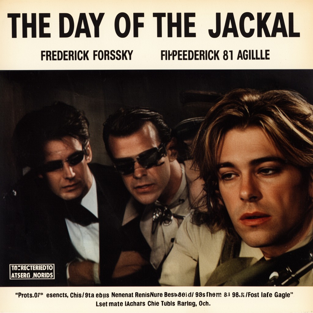 AI-generated illustration of The Day of the Jackal