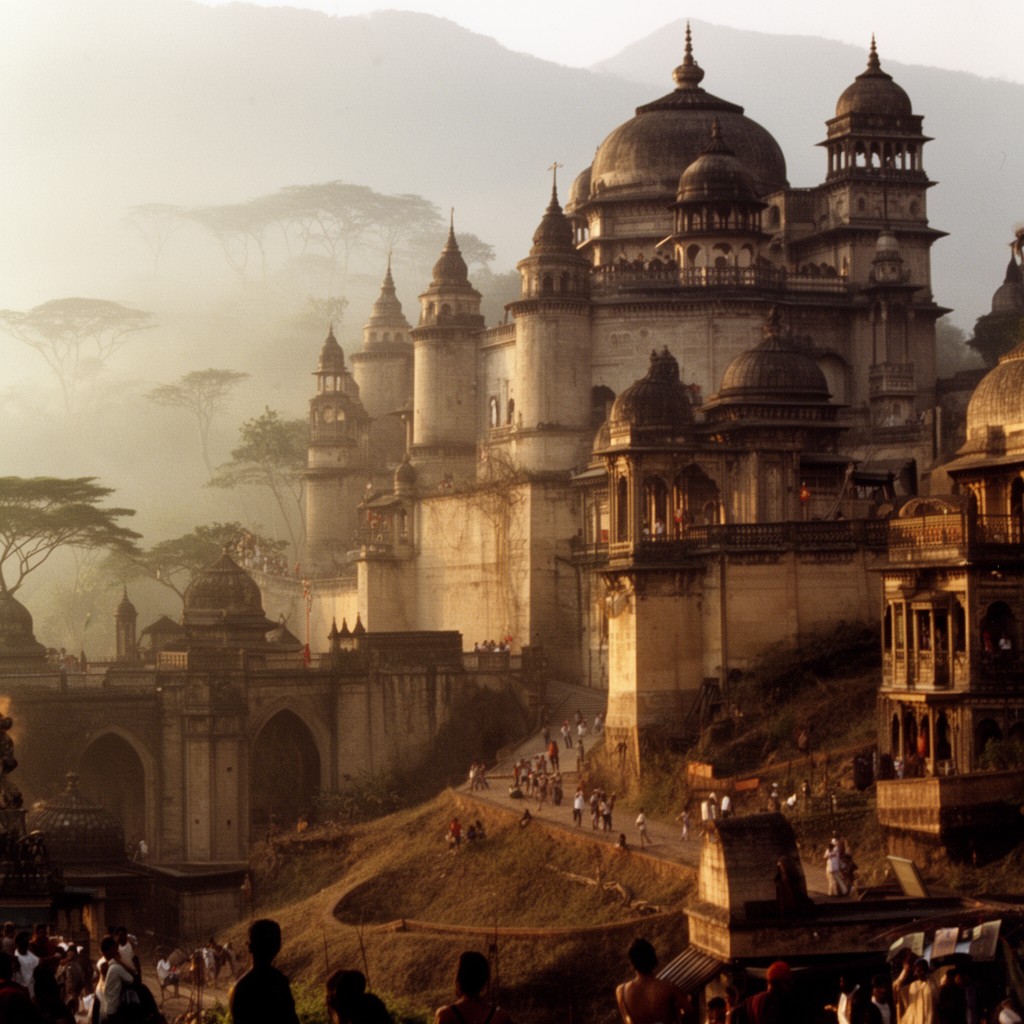 AI-generated illustration of A Passage to India