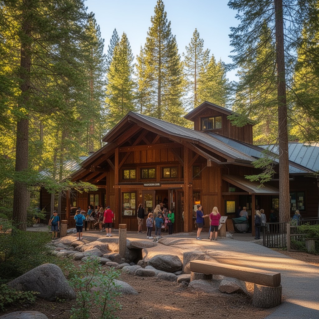 AI-generated illustration of Taylor Creek Visitor Center