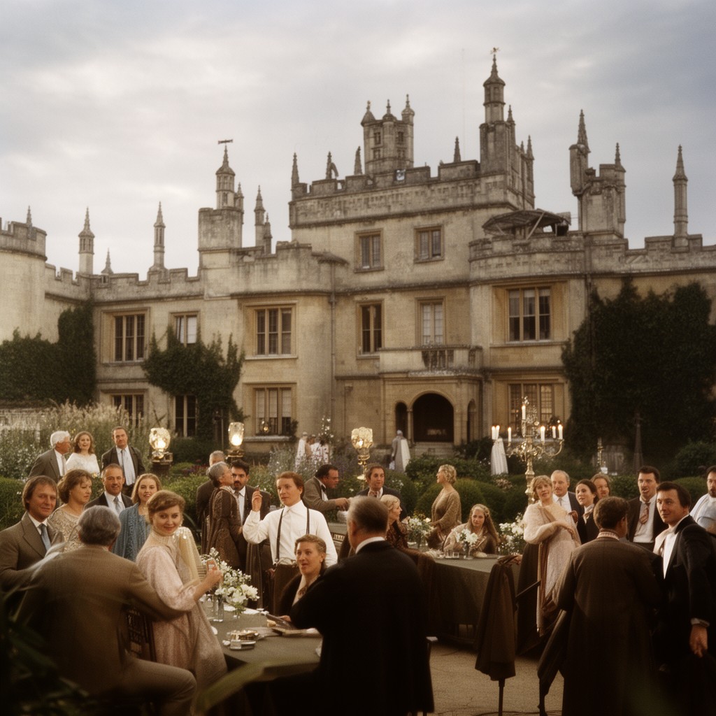 AI-generated illustration of Brideshead Revisited (TV, 1981)