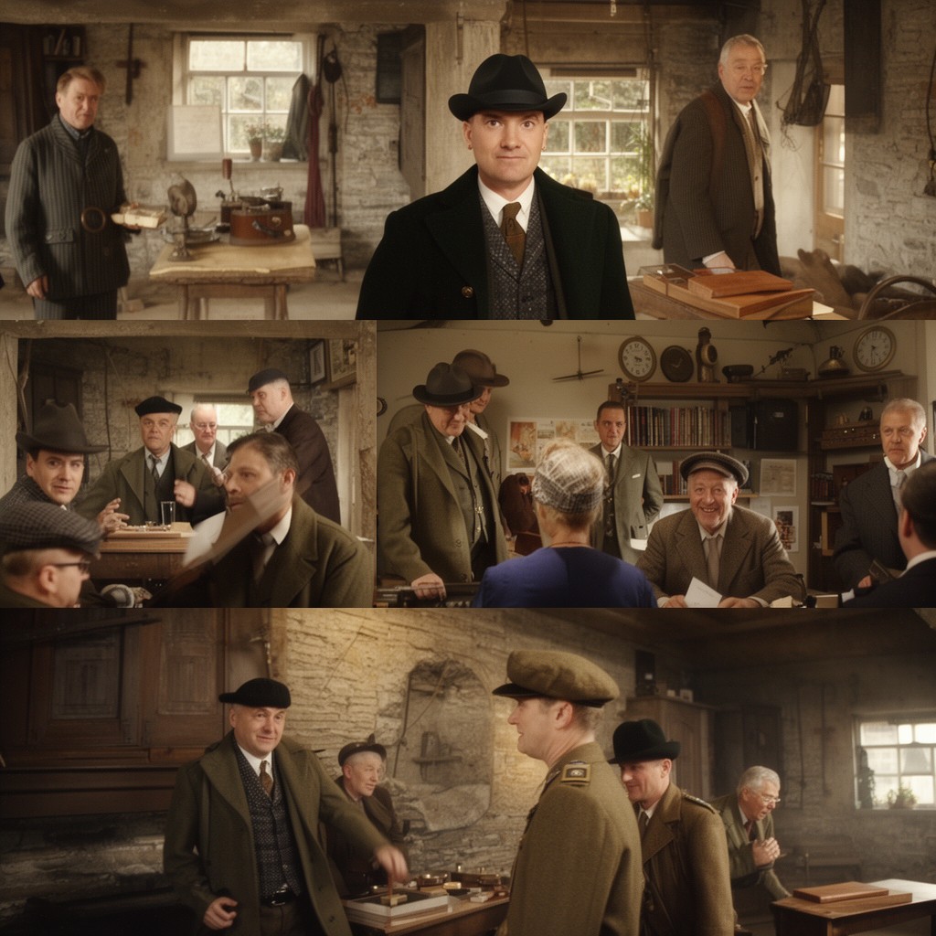 AI-generated illustration of Foyle's War