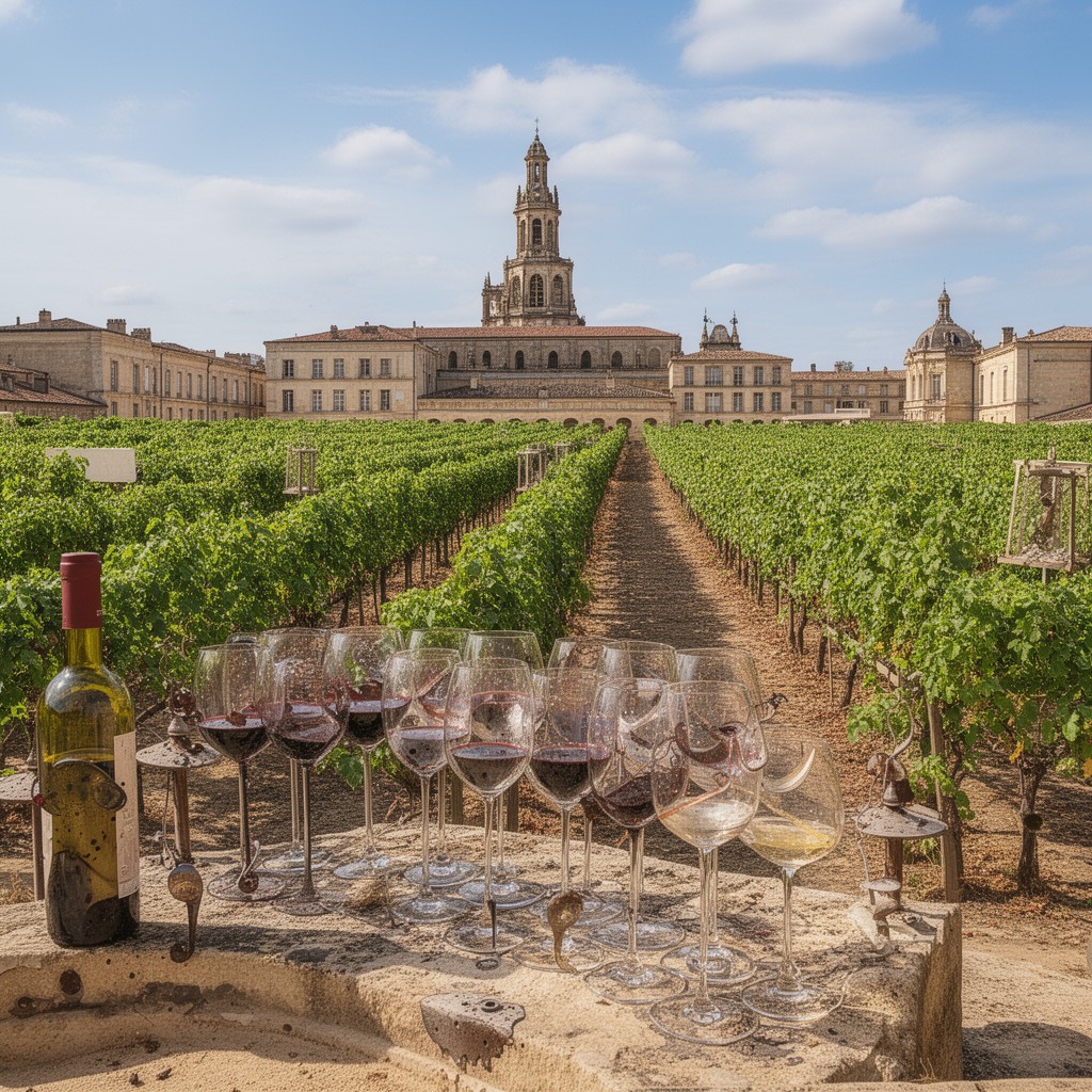 AI-generated illustration of Bordeaux