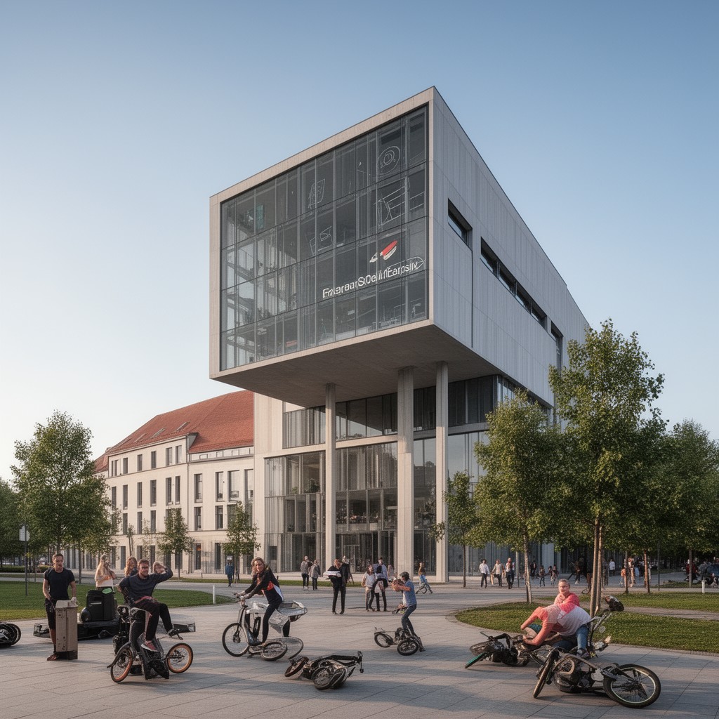 AI-generated illustration of Faculty of Sport Science