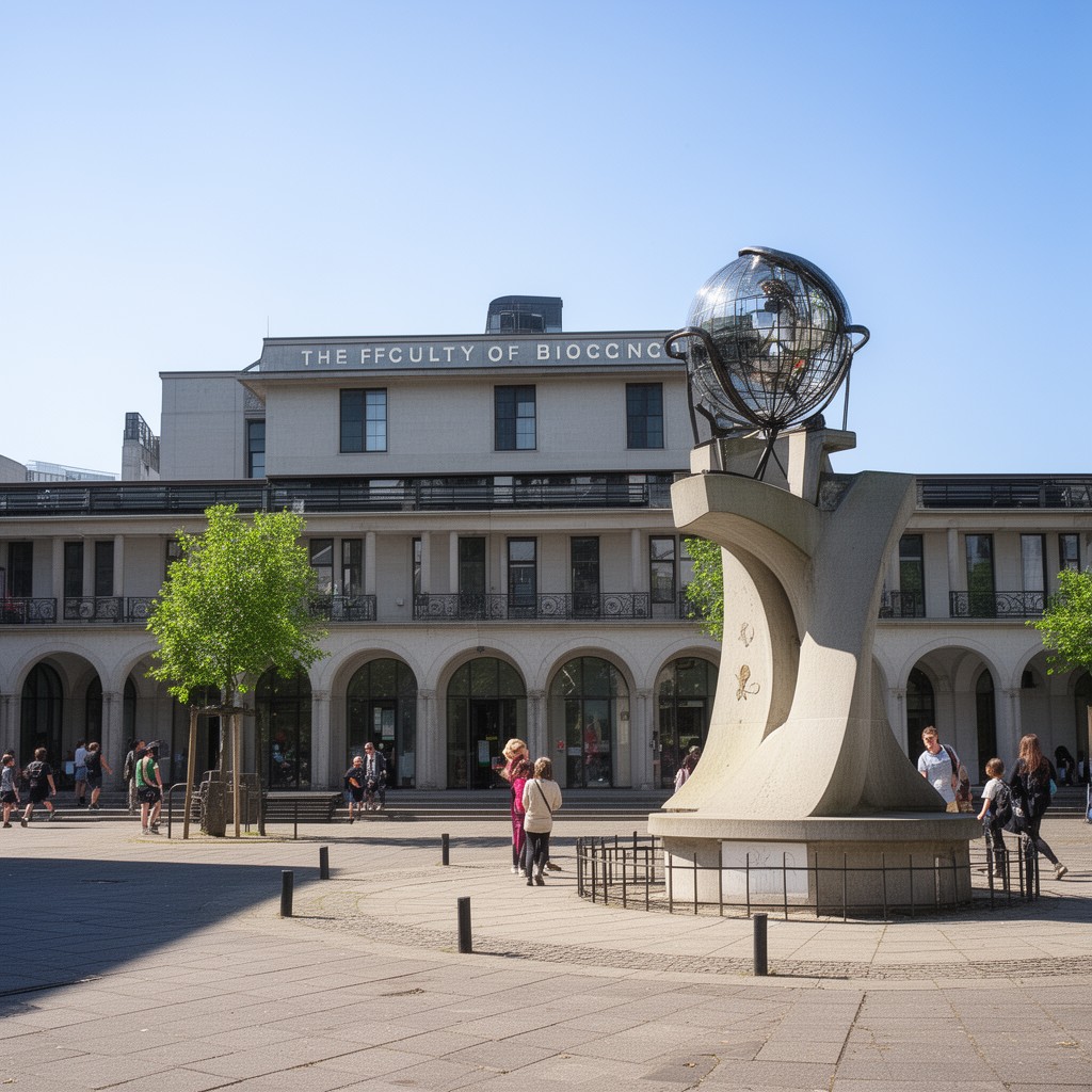 AI-generated illustration of Faculty of Biosciences