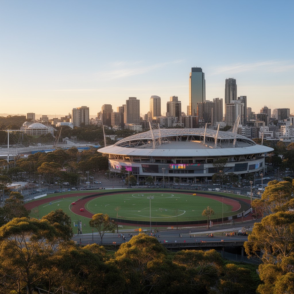 AI-generated illustration of Milton, Brisbane