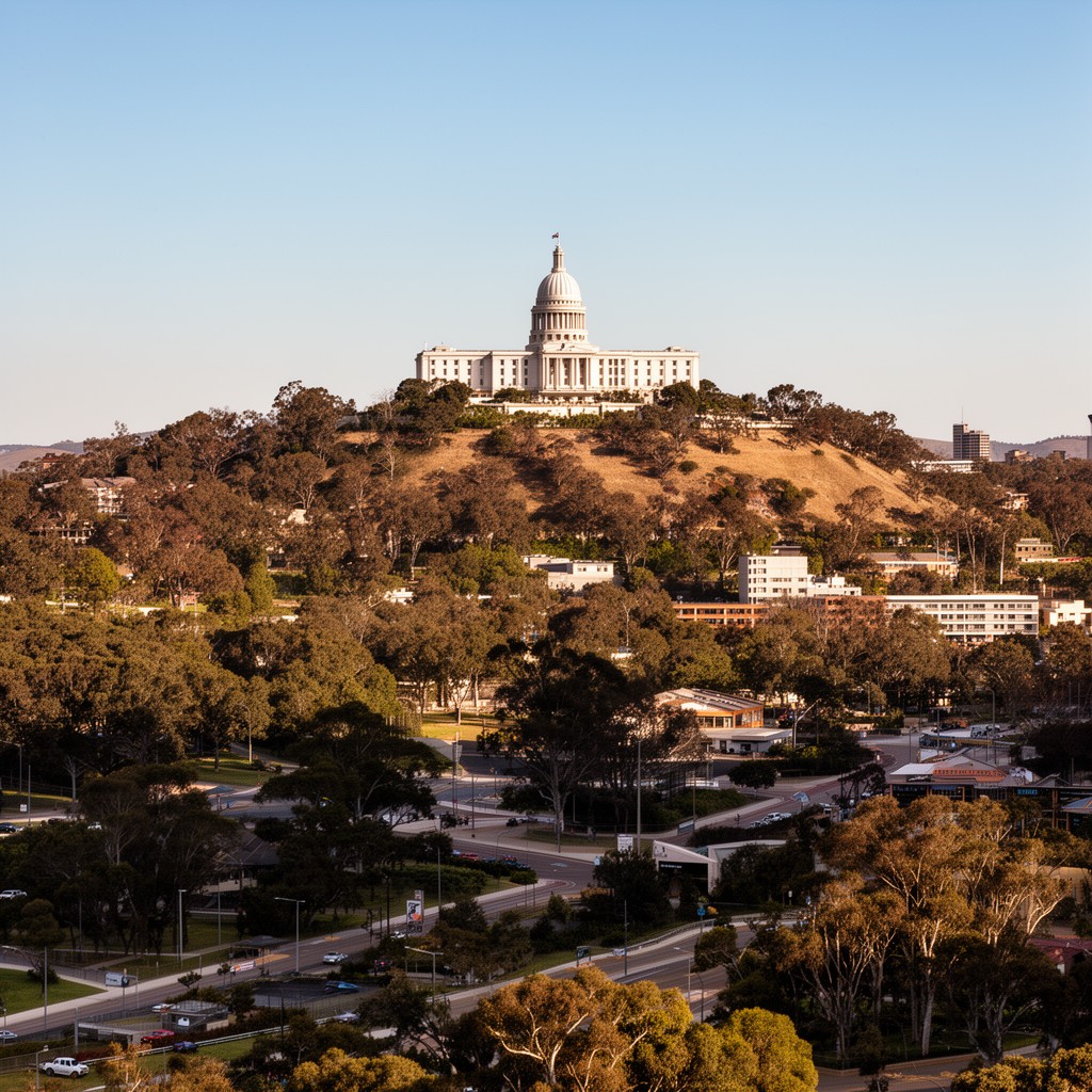 AI-generated illustration of Capital Hill