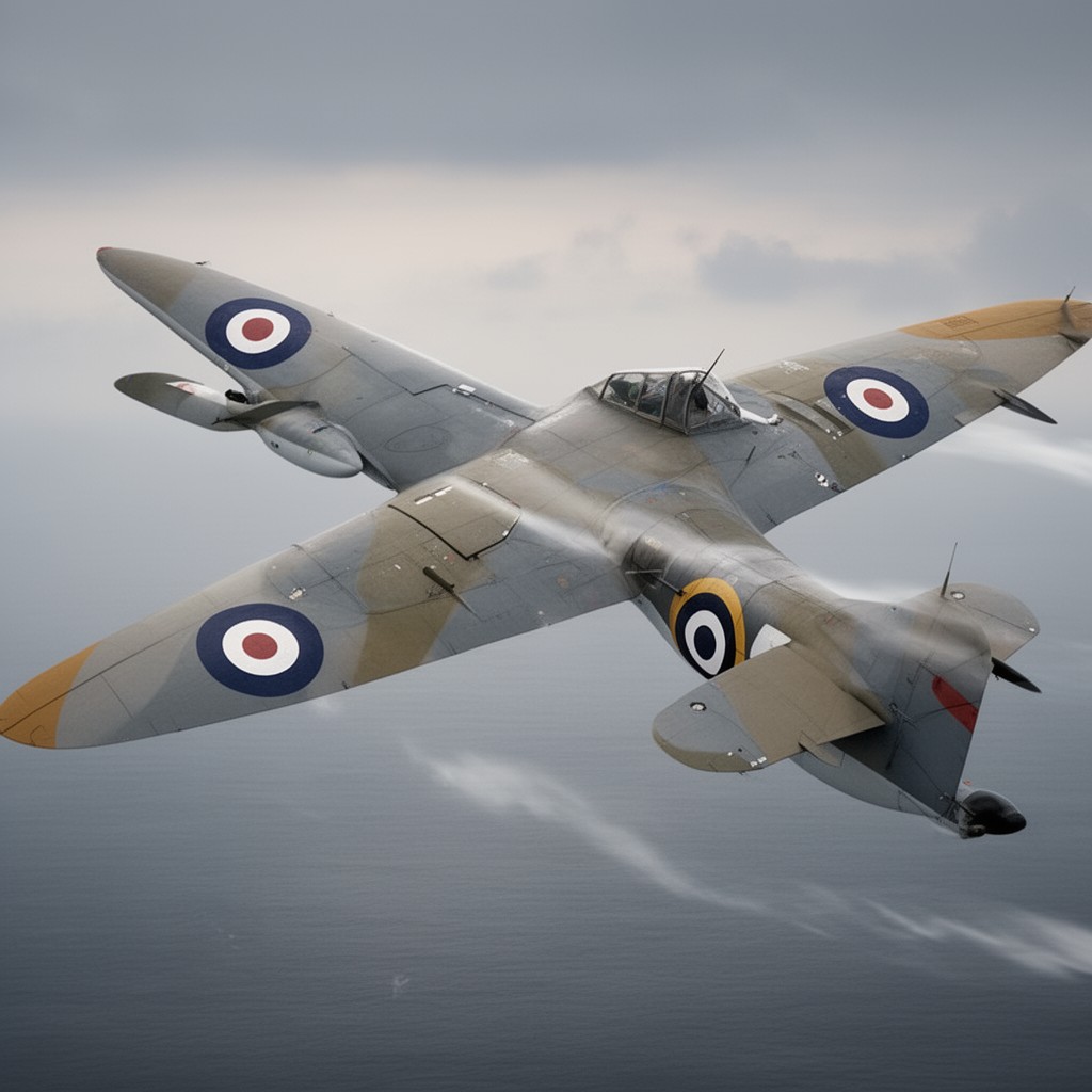 AI-generated illustration of Supermarine