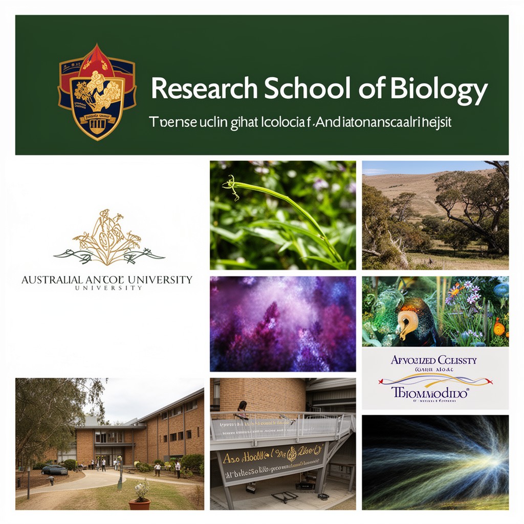 AI-generated illustration of Research School of Biology