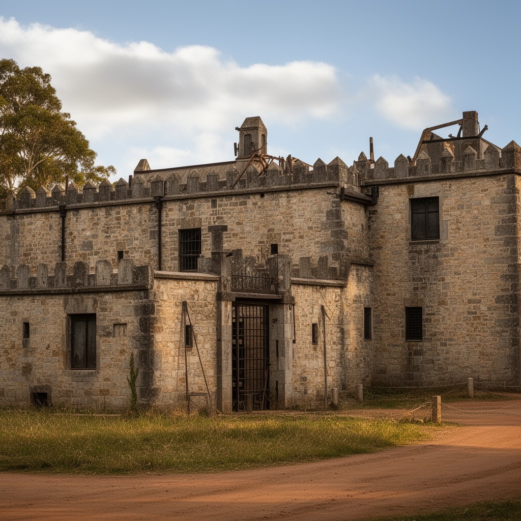 AI-generated illustration of Hay Gaol