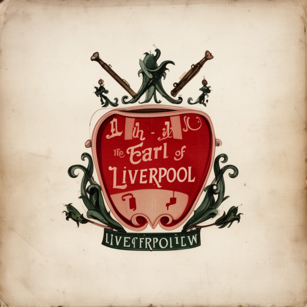 AI-generated illustration of Liverpool (title of the Earl of Liverpool)